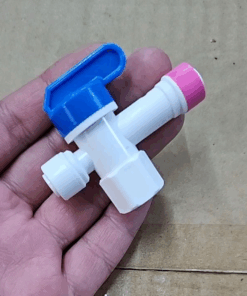 Van Khoá Ngang , Van Xả Ngang 2 đầu Trong Máy Lọc Nước Phi 6 (sao Chép)
