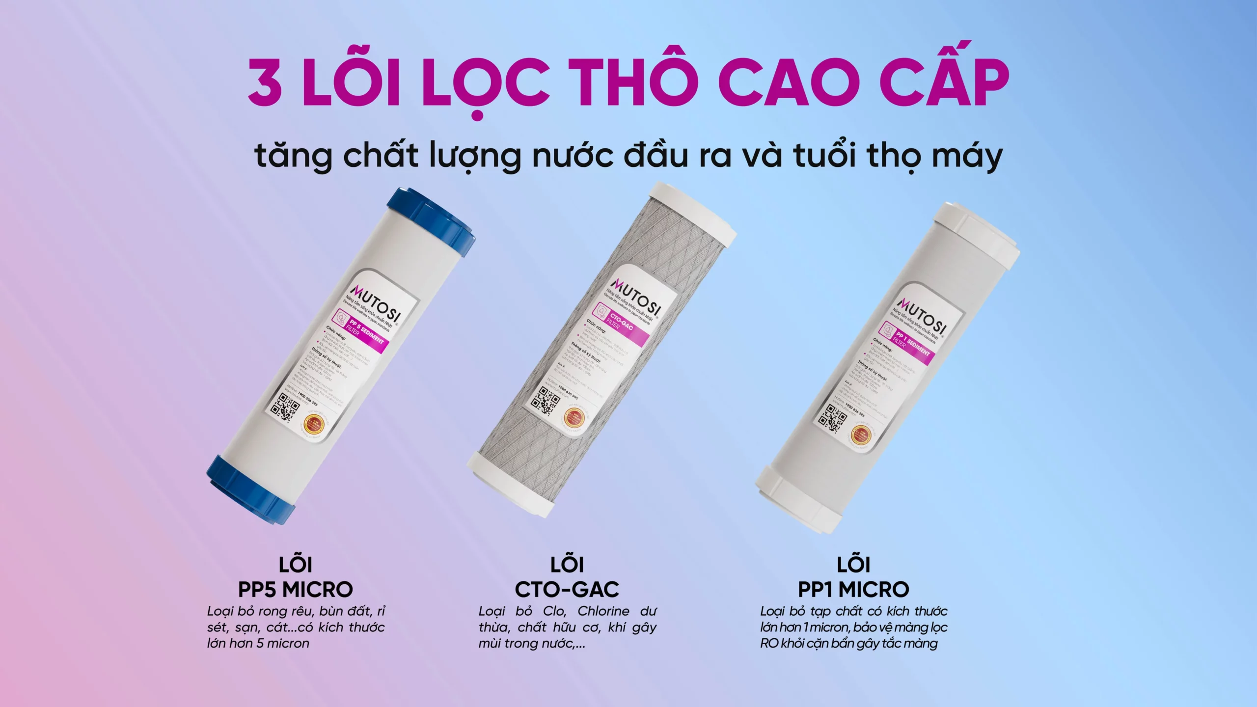 Máy Lọc Nước Nóng Lạnh Nguội Mutosi Mp S66hic