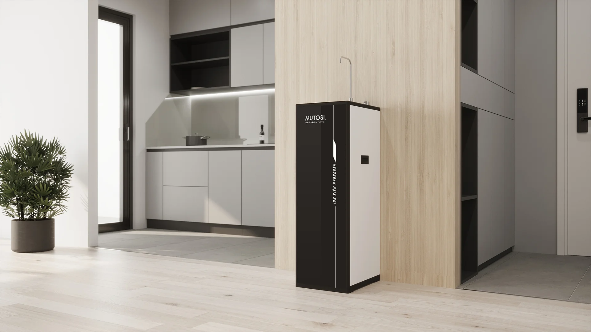 Máy Lọc Nước Ion Kiềm Hydrogen Mutosi Mp S116k