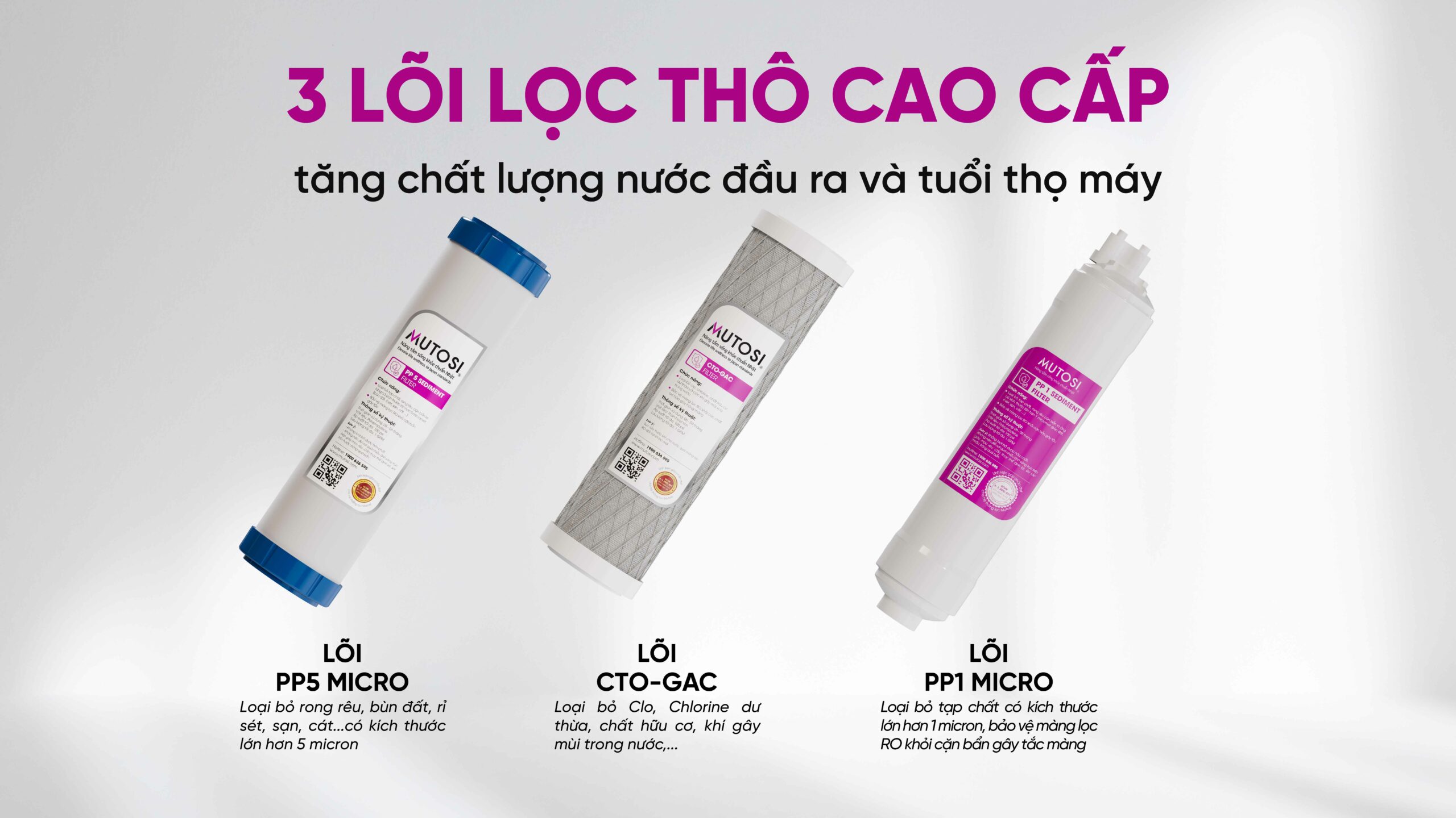 Máy Lọc Nước Ion Kiềm Hydrogen Nóng Lạnh Nguội Mutosi Mp S189hk
