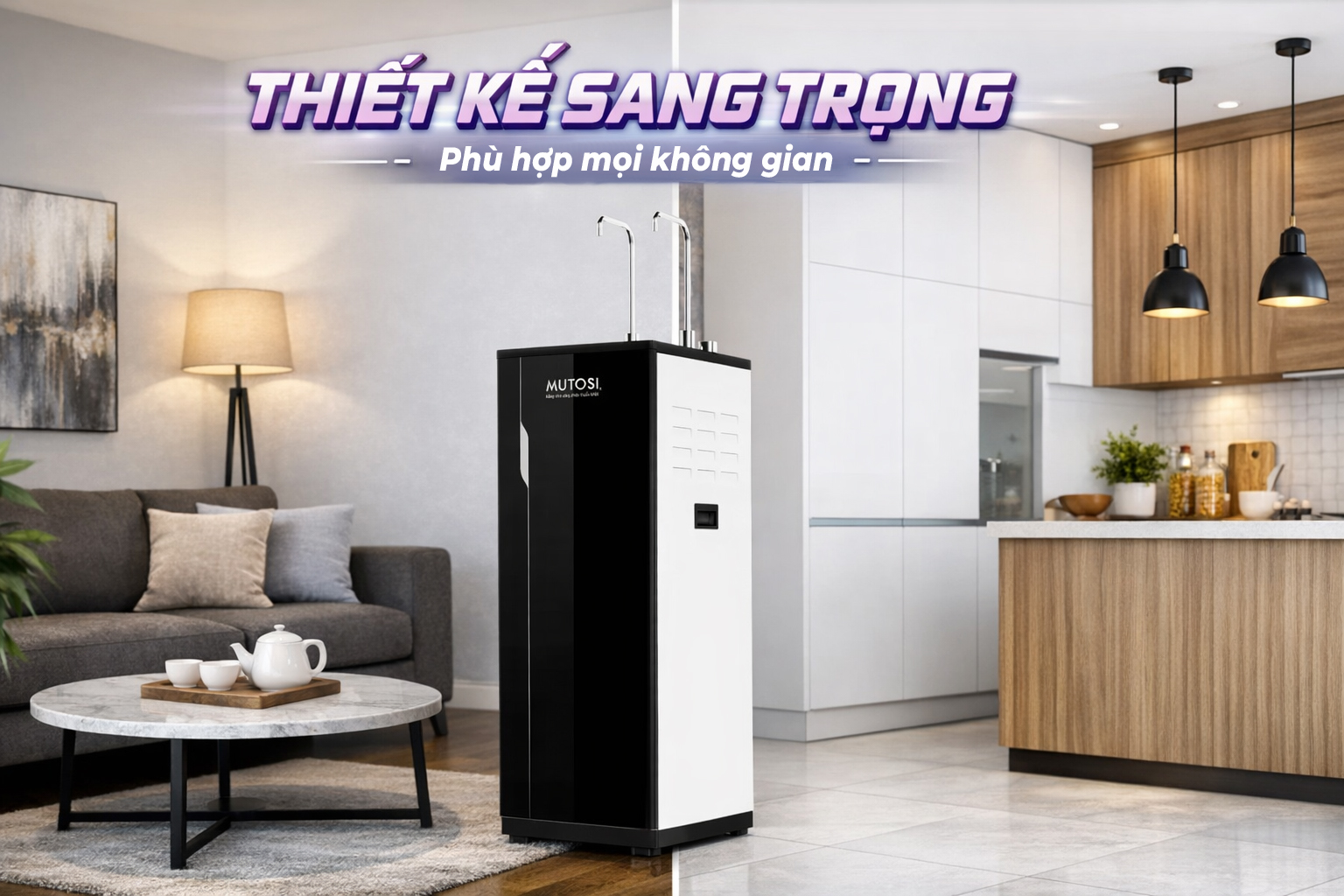 Máy Lọc Nước Nóng Lạnh Nguội Mutosi Mp S66hic