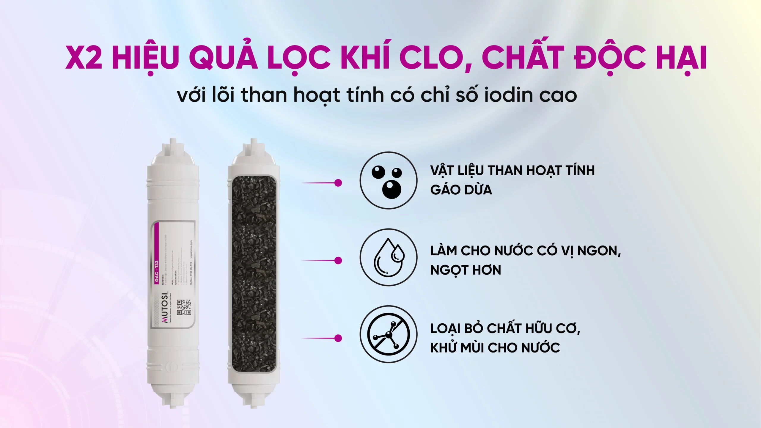 Máy Lọc Nước Nóng Lạnh Nguội Mutosi Mp S68hc