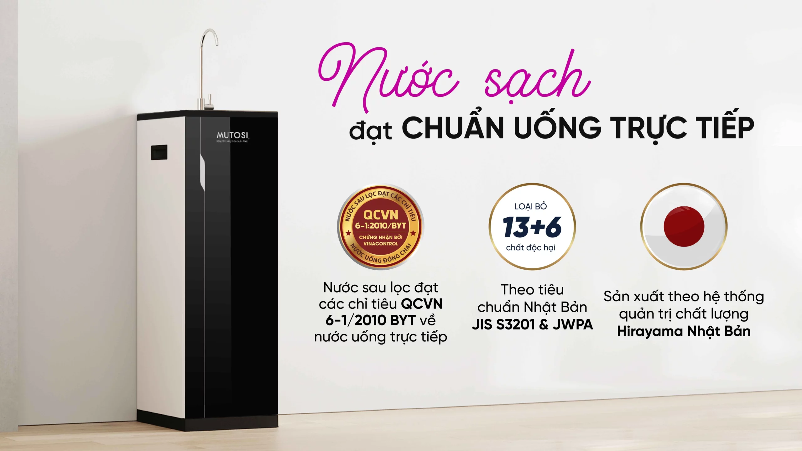 Máy Lọc Nước 11 Lõi Mutosi Mp S99