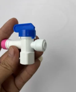 Van Khoá Ngang , Van Xả Ngang 2 đầu Trong Máy Lọc Nước Phi 6 (sao Chép)