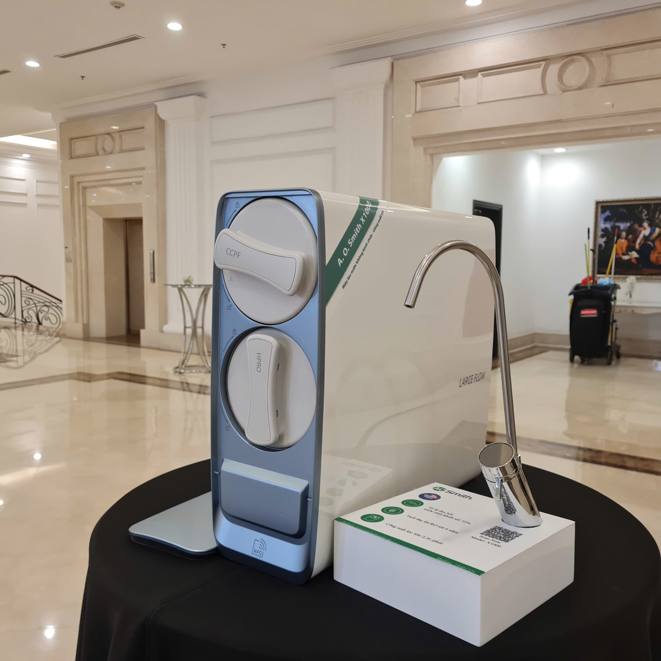 Máy Lọc Nước A.o.smith X1000 để Gầm – Ro Cao Cấp, Lõi Lọc Bền Lâu Nhất