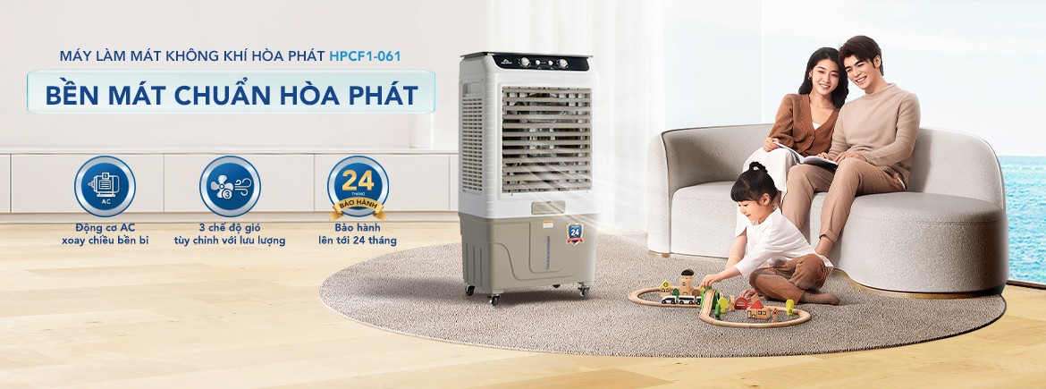 Máy Làm Mát Không Khí Hòa Phát Hpcf1 061