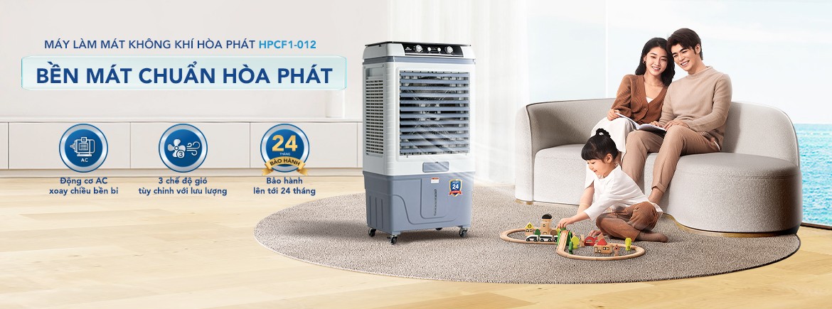 Máy Làm Mát Không Khí Hòa Phát Hpcf1 012