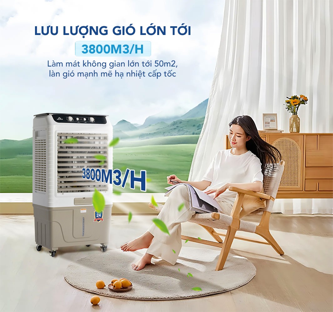 Máy Làm Mát Không Khí Hòa Phát Hpcf1 061
