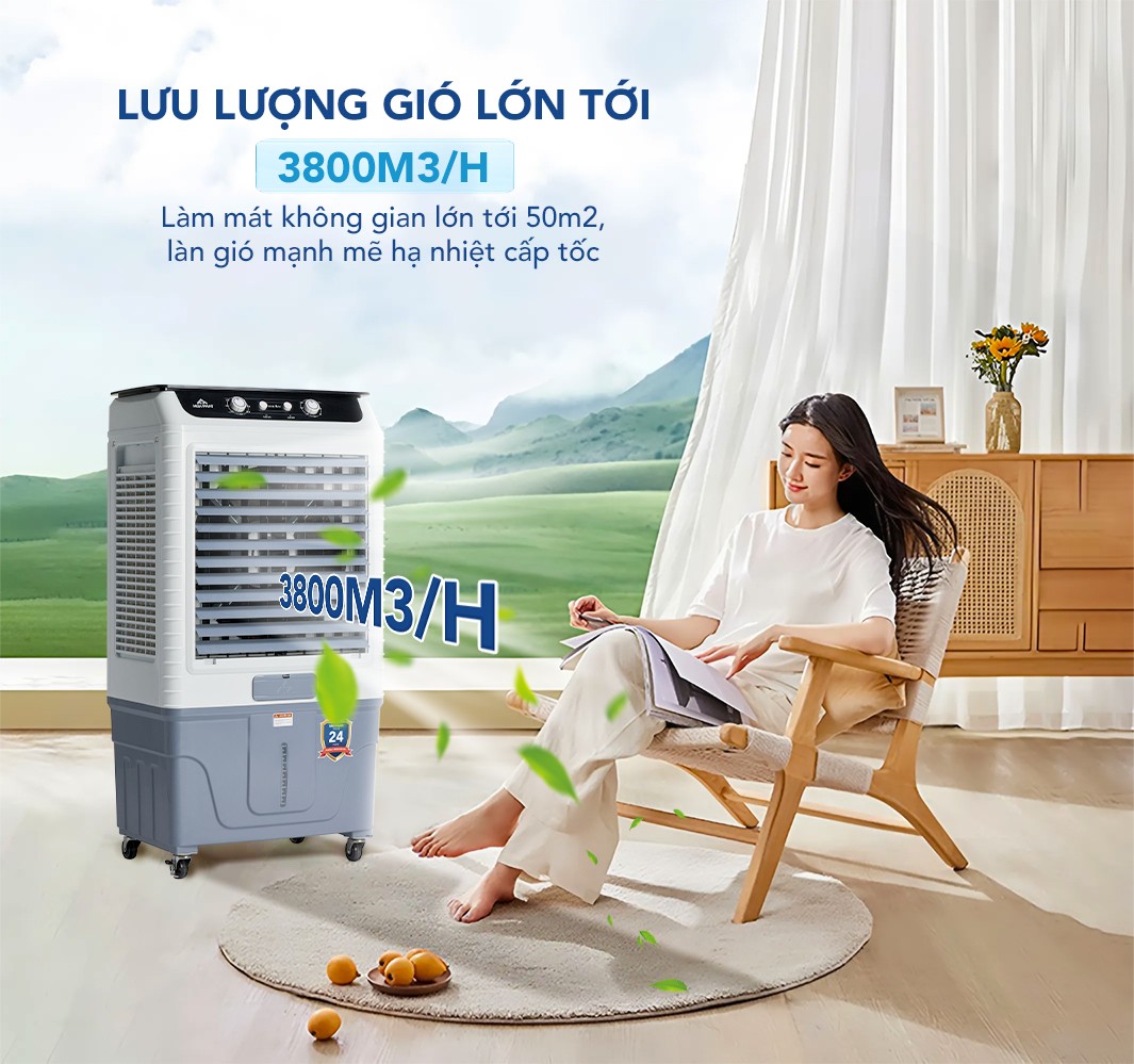 Máy Làm Mát Không Khí Hòa Phát Hpcf1 062