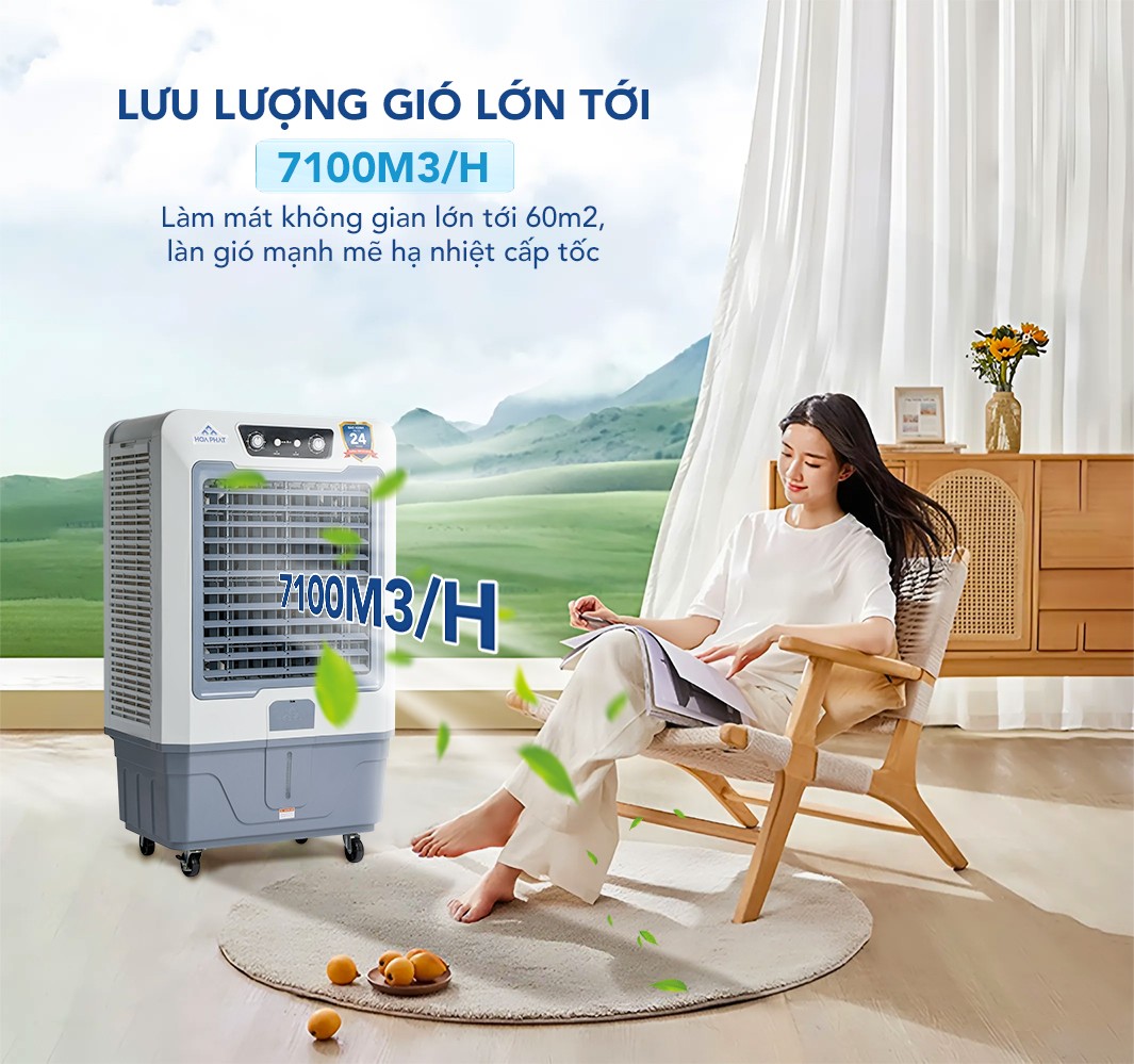 Máy Làm Mát Không Khí Hòa Phát Hpcf1 072