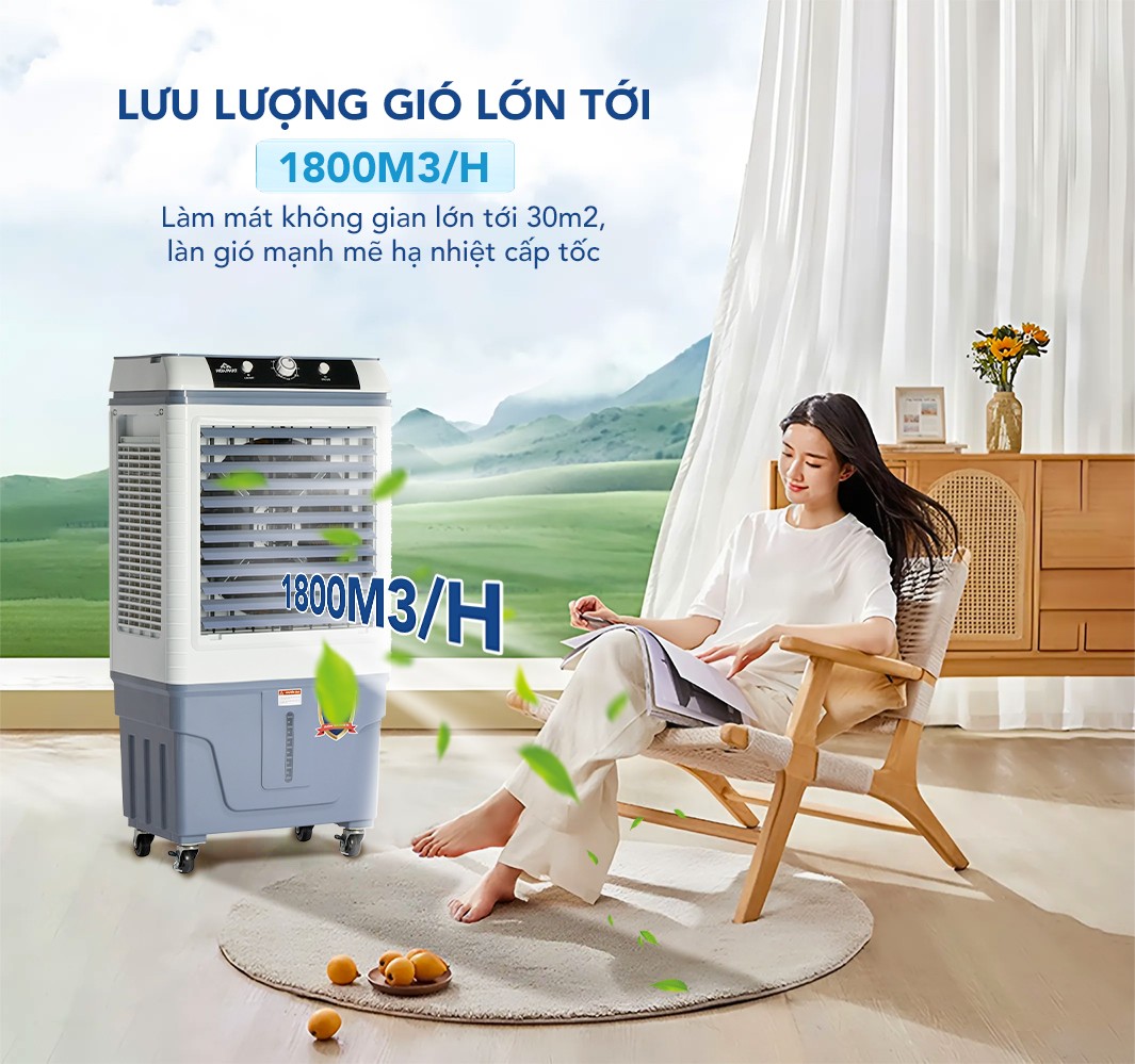 Máy Làm Mát Không Khí Hòa Phát Hpcf1 022