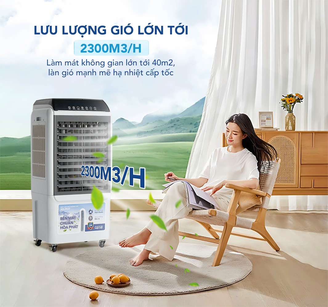 Máy Làm Mát Không Khí Hòa Phát Hpcf1 034i