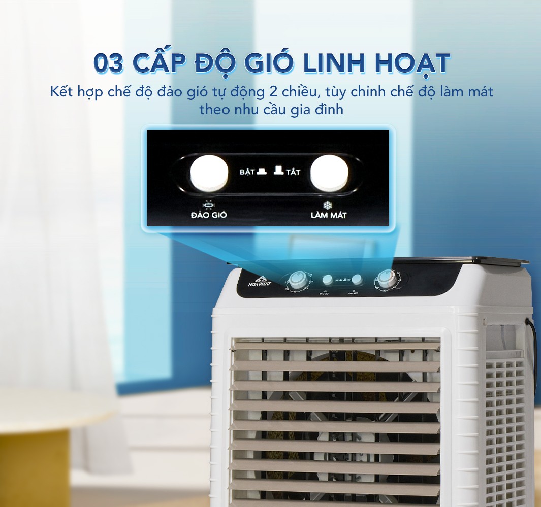 Máy Làm Mát Không Khí Hòa Phát Hpcf1 061