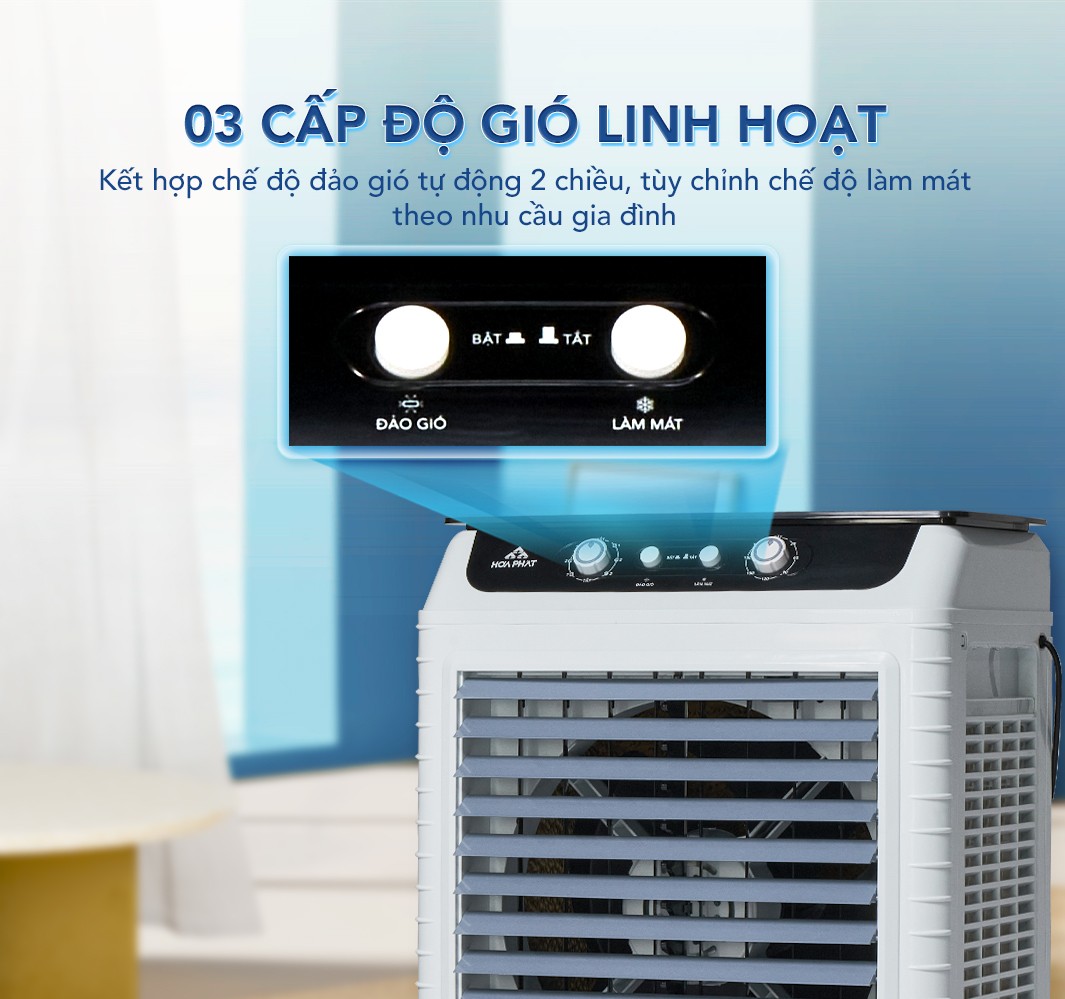 Máy Làm Mát Không Khí Hòa Phát Hpcf1 062