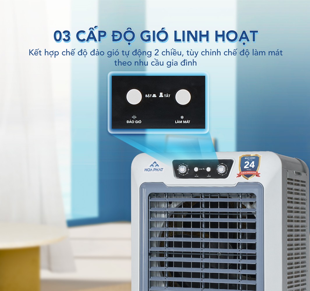 Máy Làm Mát Không Khí Hòa Phát Hpcf1 072