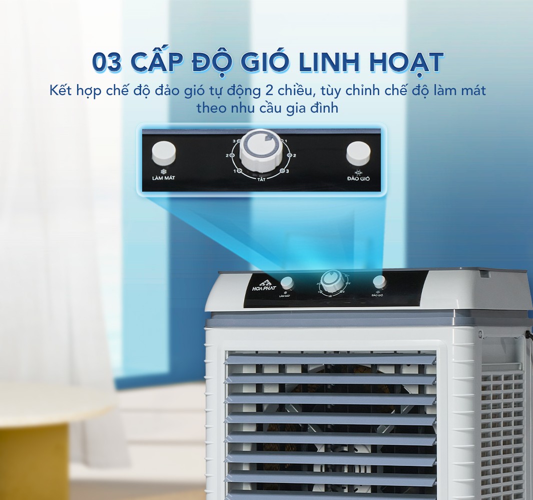 Máy Làm Mát Không Khí Hòa Phát Hpcf1 022