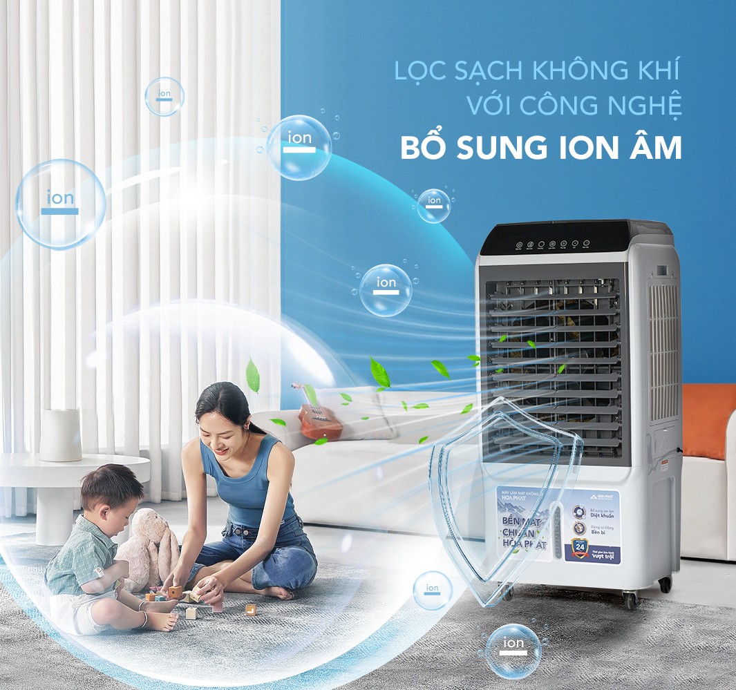 Máy Làm Mát Không Khí Hòa Phát Hpcf1 034i