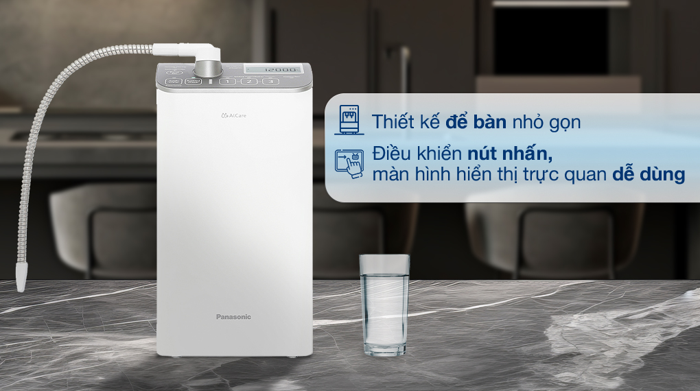 Máy Lọc Nước Ion Kiềm Lõi Lọc Micro Filtration Panasonic Tk As500 Zvn – 3 Tấm Điện Cực