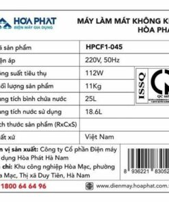 Máy Làm Mát Không Khí Hòa Phát Hpcf1 045