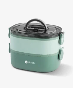 Hộp Cơm 2 Tầng Inox 304 Elmich El1398 Dung Tích 1.3l Hộp Cơm Giữ Nhiệt Chân Không