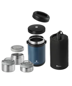 Hộp Cơm Giữ Nhiệt Inox 304 Elmich El8302 Dung Tích 1.7l Hộp Cơm Giữ Nhiệt Chân Không