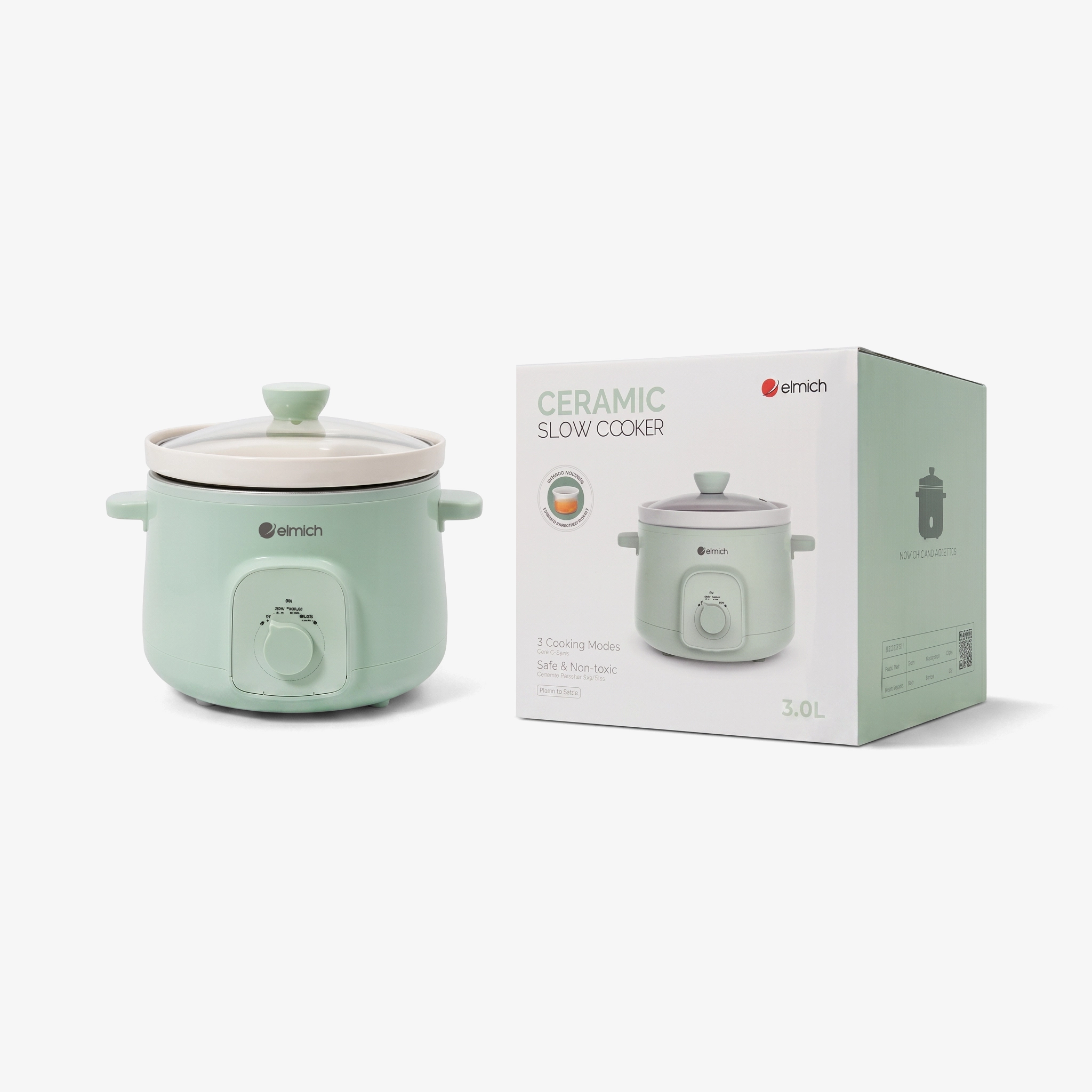 Nồi Nấu Chậm Elmich 3l Sce0489 (nồi Hầm)