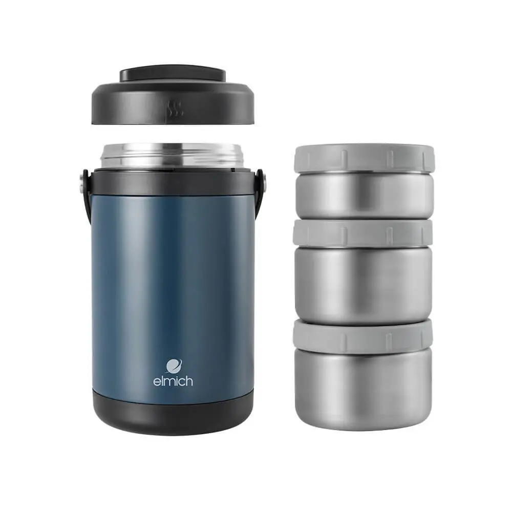 Hộp Cơm Giữ Nhiệt Inox 304 Elmich El8302 Dung Tích 1.7l Hộp Cơm Giữ Nhiệt Chân Không
