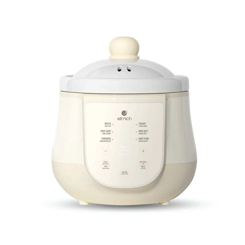 Nồi Nấu Chậm Elmich 1l Sce 8524ol (nồi Hầm)