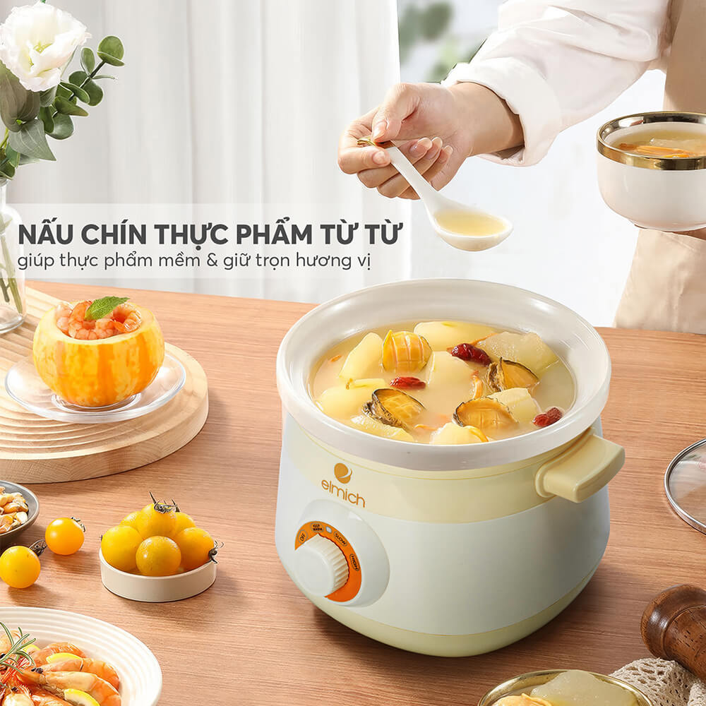 Nồi Nấu Chậm Elmich Sce 8525 (nồi Hầm)