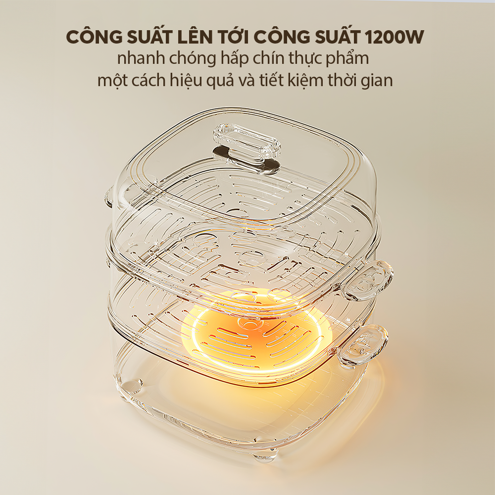 Nồi Lẩu Hấp 2 Tầng Elmich Ste 9098