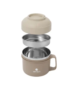 Hộp Cơm Inox 304 Elmich El1318 Dung Tích 1l Hộp Cơm Giữ Nhiệt Chân Không