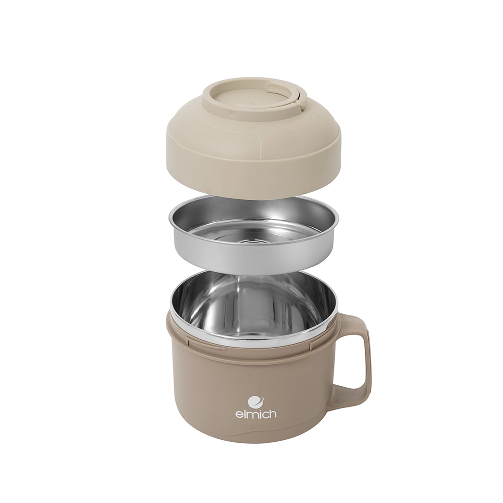 Hộp Cơm Inox 304 Elmich El1318 Dung Tích 1l Hộp Cơm Giữ Nhiệt Chân Không