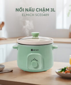 Nồi Nấu Chậm Elmich 3l Sce0489 (nồi Hầm)