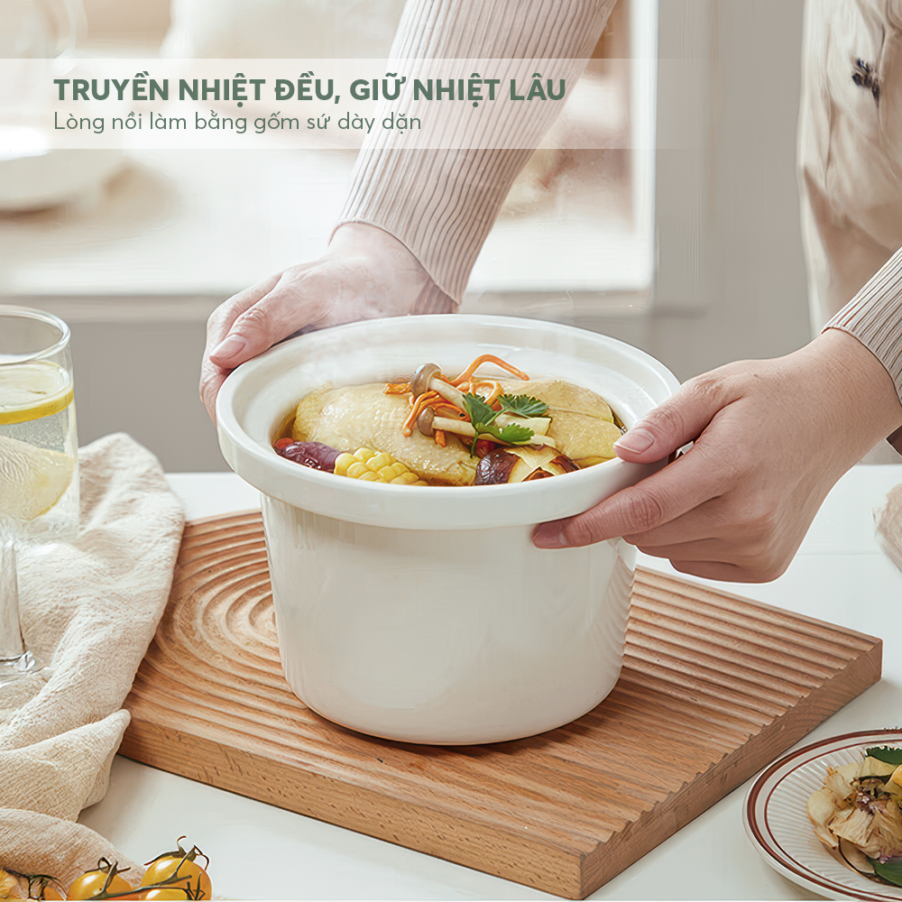 Nồi Nấu Chậm Elmich 3l Sce0489 (nồi Hầm)
