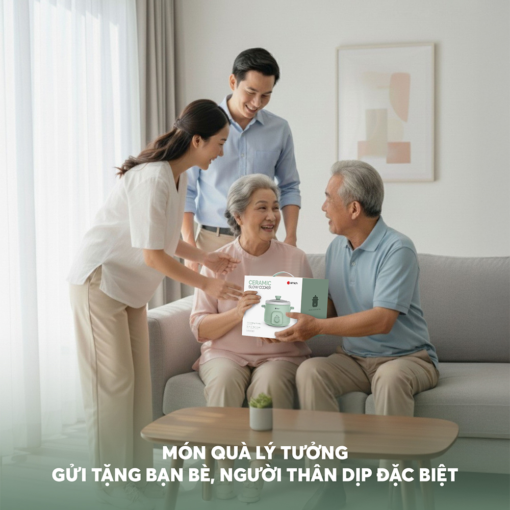 Nồi Nấu Chậm Elmich 3l Sce0489 (nồi Hầm)